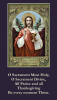 Blessed Sacrament Prayer Card